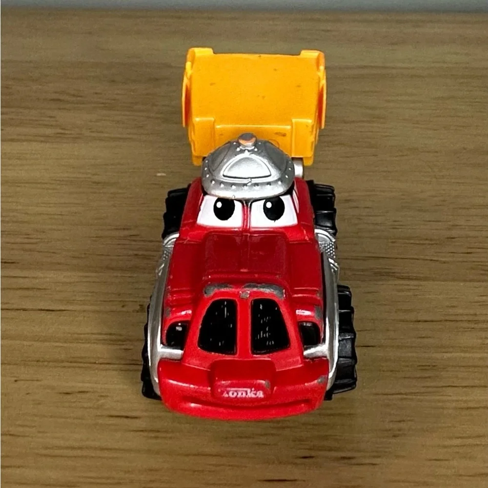 Vintage 2002 Hasbro Tonka Red‎ And Yellow Small Toy Dump Truck
